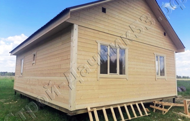 4 Каркасно-щитовой дом ОД-8 7×9, 63 м², Владимирская область, Деревня Михали (5)